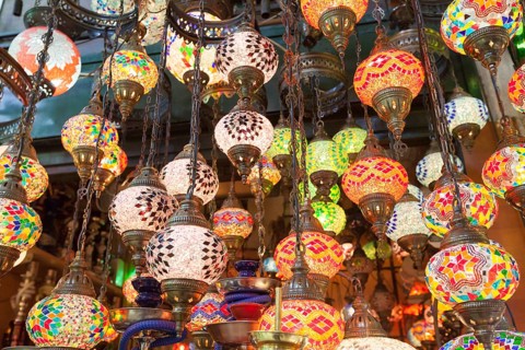 Turkish lamps