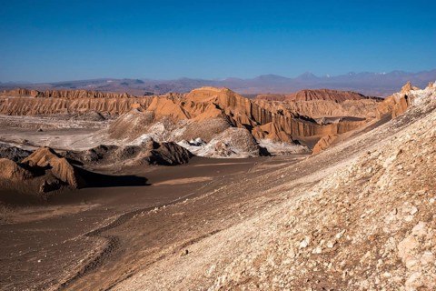 Bizarre rock formations