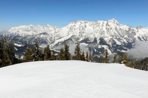 Loferer and Leoganger Steinberge in winter