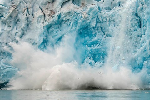Ice calving