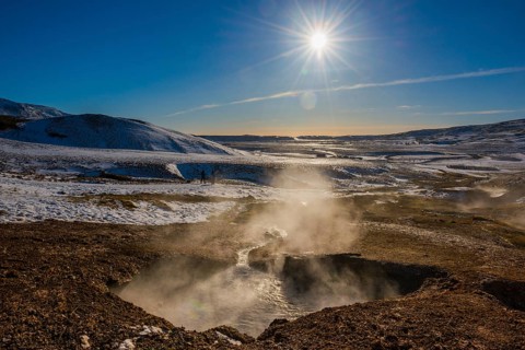 Geothermal area Hengill