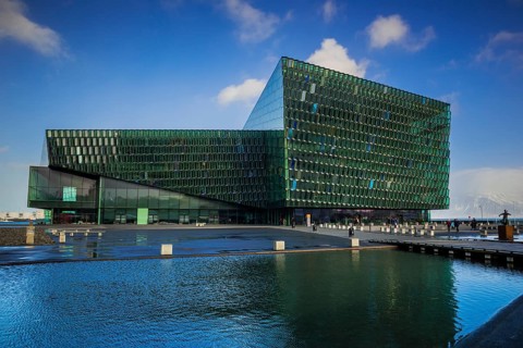 Harpa congress hall and concert hall