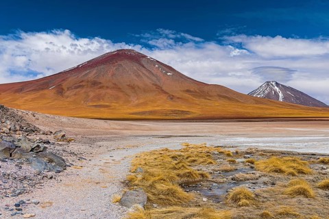On the edge of Laguna Blanca