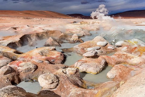 Sol de Manana Geysir