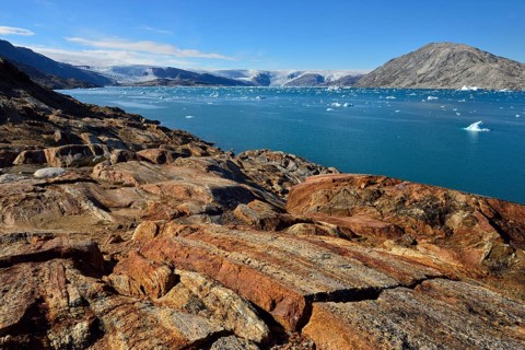 Johan Petersen Fjord with growlwers