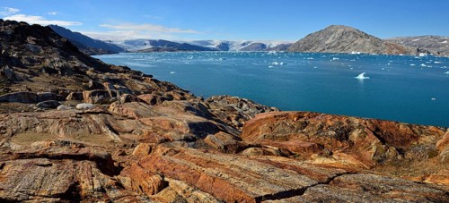Johan Petersen Fjord with growlwers