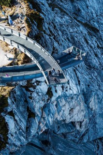 Alpspix viewing platform over the Hollental