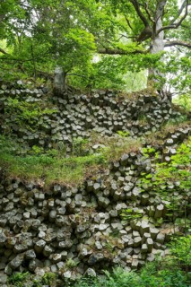 Basalt prisms
