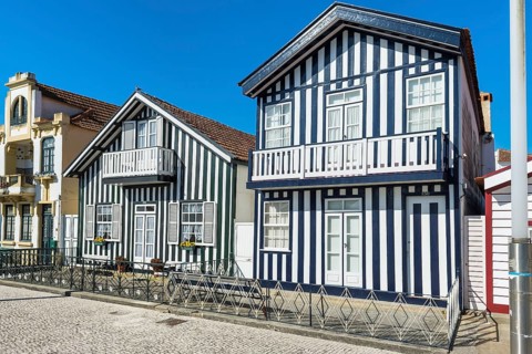 Typical colourful houses