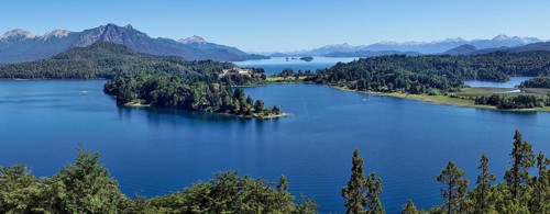 Llao Llao Hotel between Lago Perito Moreno and Lago Nahuel Huapi