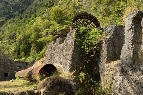 Relics from the time of the gold diggers on the Coromandel Peninsula