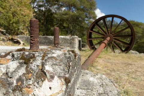 Relics from the time of the gold diggers on the Coromandel Peninsula
