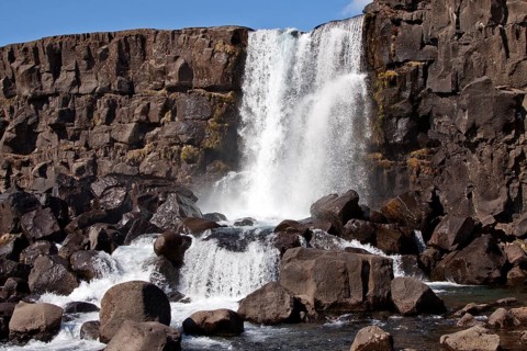 Waterfall Oxarafoss