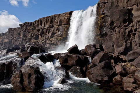 Waterfall Oxarafoss