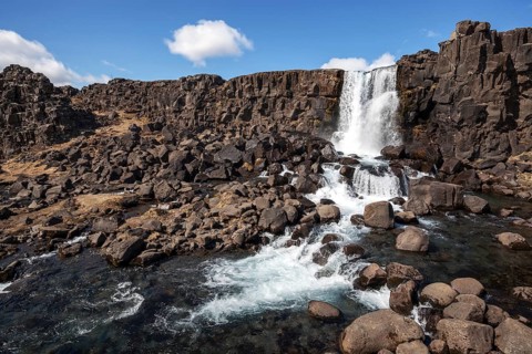 Waterfall Oxarafoss