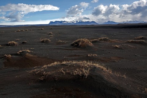Vulcanic sand plain Skeidararsandur