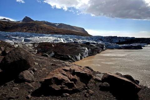 Glacial ice