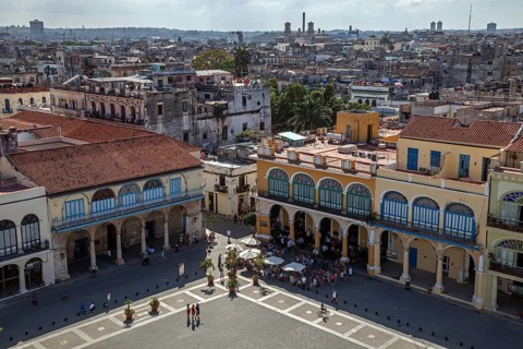 View of Plaza Vieja