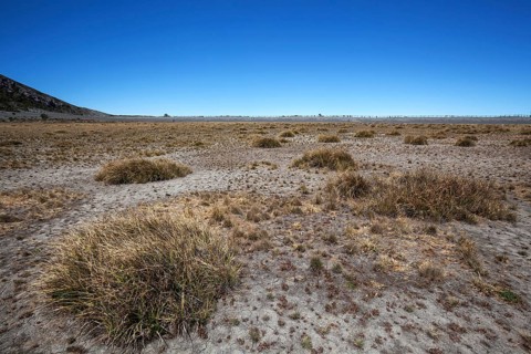 Volcanic landscape at the main crater Irazu Volcano