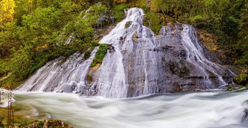 Waterfall at Schwarzbach