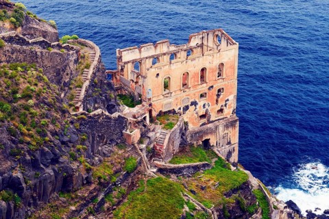 Dilapidated house
