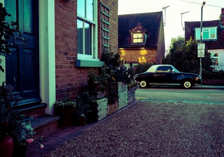 Vintage Nissan Figaro car