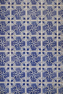 Azulejos tiles on a wall