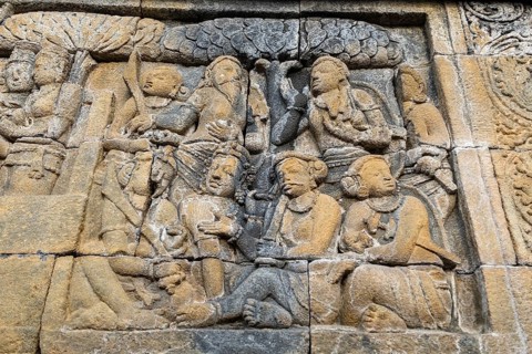 Stone relief