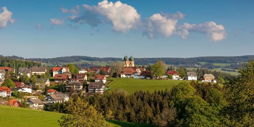 View of St.Margen in the Black Forest