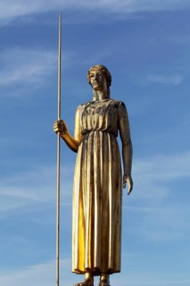 Pallas Athene with spear
