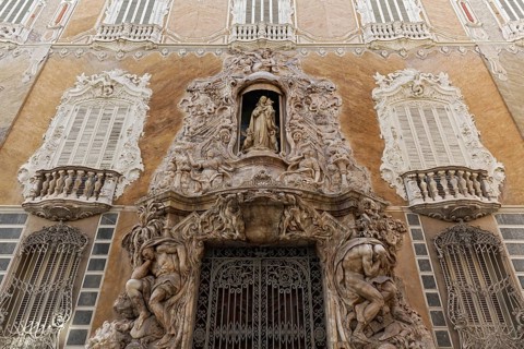 Rococo facade