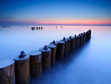 Sunset at the Baltic Sea