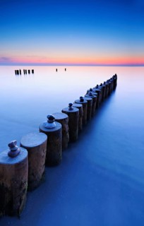 Sunset at the Baltic Sea