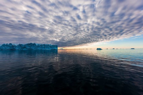 Iceberg at dawn