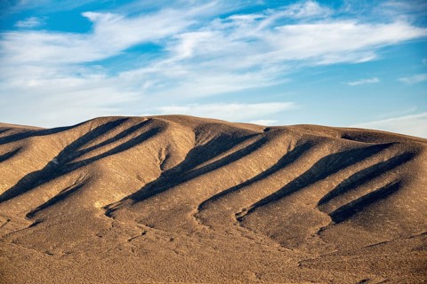 Bare mountains
