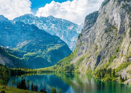Obersee with the Watzmann massif