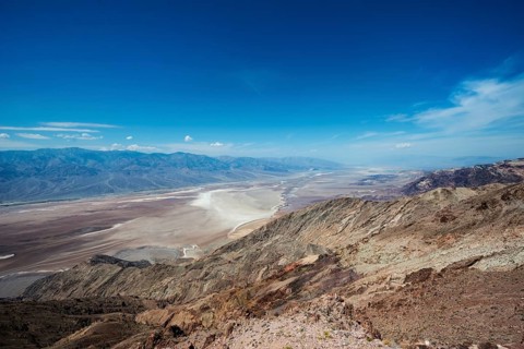 View of desert landscape from Dante's View