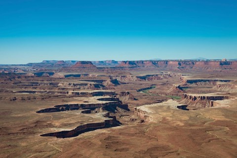 Rugged gorges of the Green River