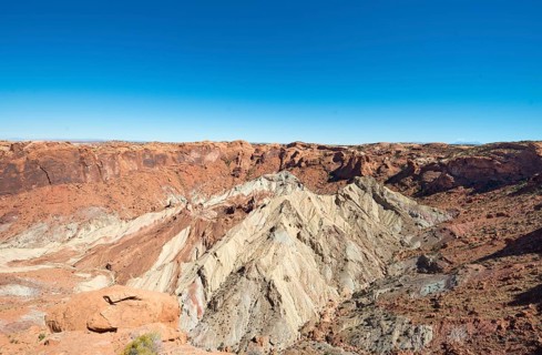 Sandstone crater