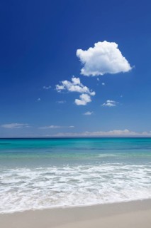 Beach with turquoise water
