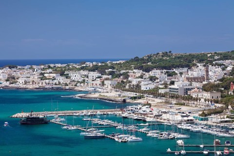 Santa Maria di Leuca with harbor