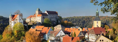 View of Hohnstein Castle