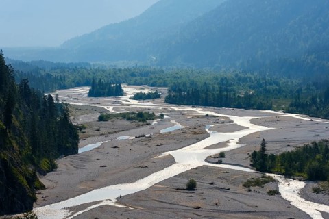Riverbed of the Isar