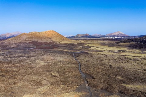 View to volcano Montana Colorada