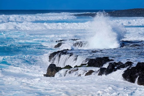 Foaming surf