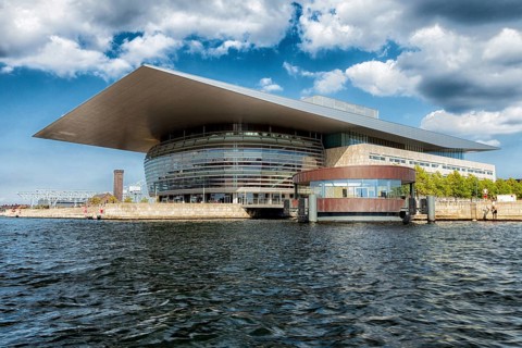 Royal opera on the island of Holmen
