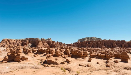 Eroded hoodoos