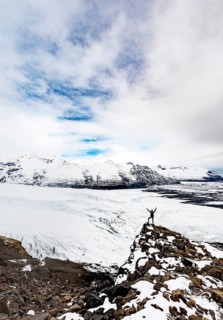 Skaftafellsjokull glacier
