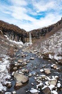 Svartifoss Waterfall