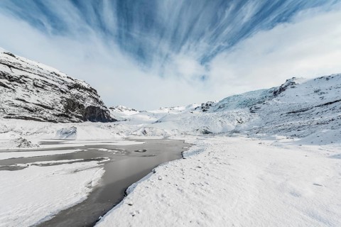 Skaftafellsjokull glacier